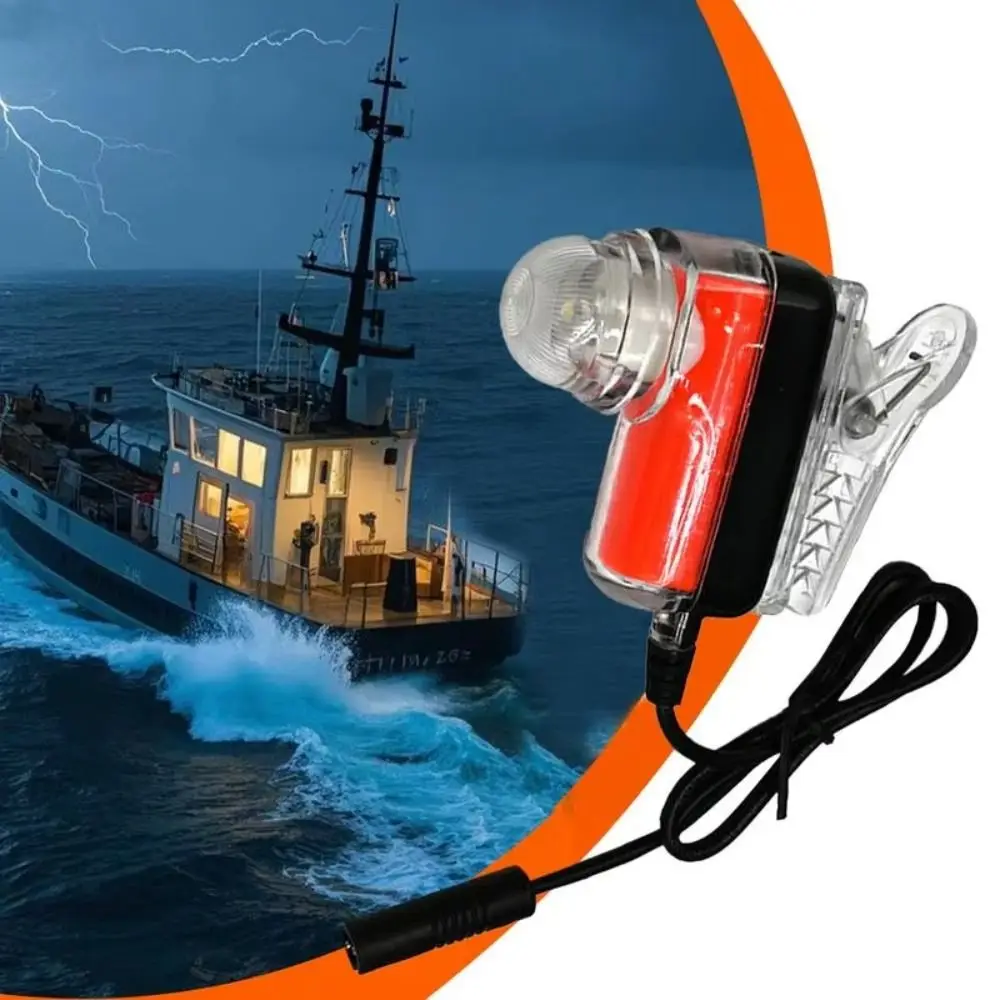 

LED Lithium Life Vest Light Emergency Life-saving Life Jacket Light Long Range Rescue High Intensity Beam LED Strobe Light Adult