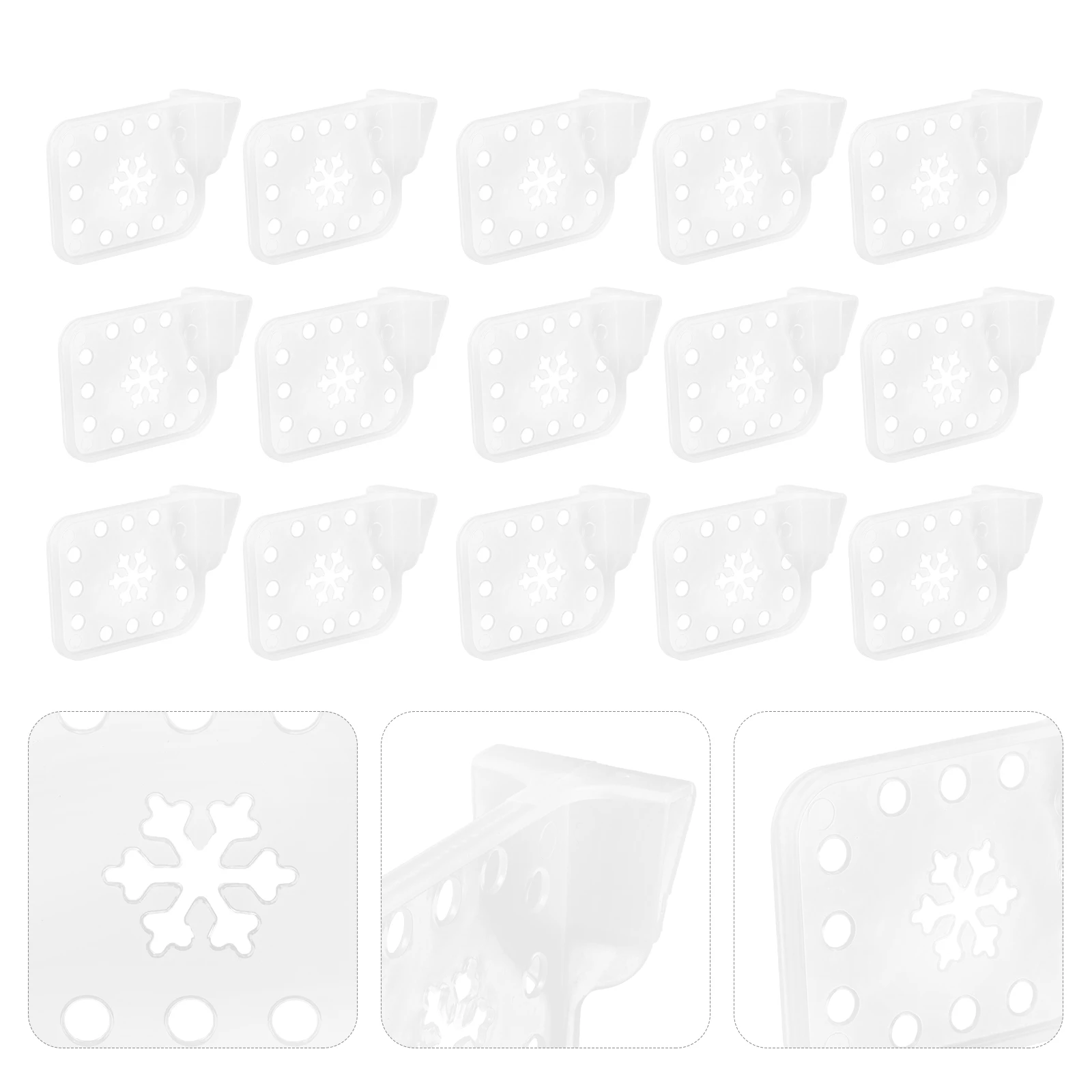 25 قطعة مقسم درج الثلاجة قسط مادة البولي بروبيلين توفير المساحة الثلاجة فرز التقسيم رف معلق المنظم متعددة الأغراض