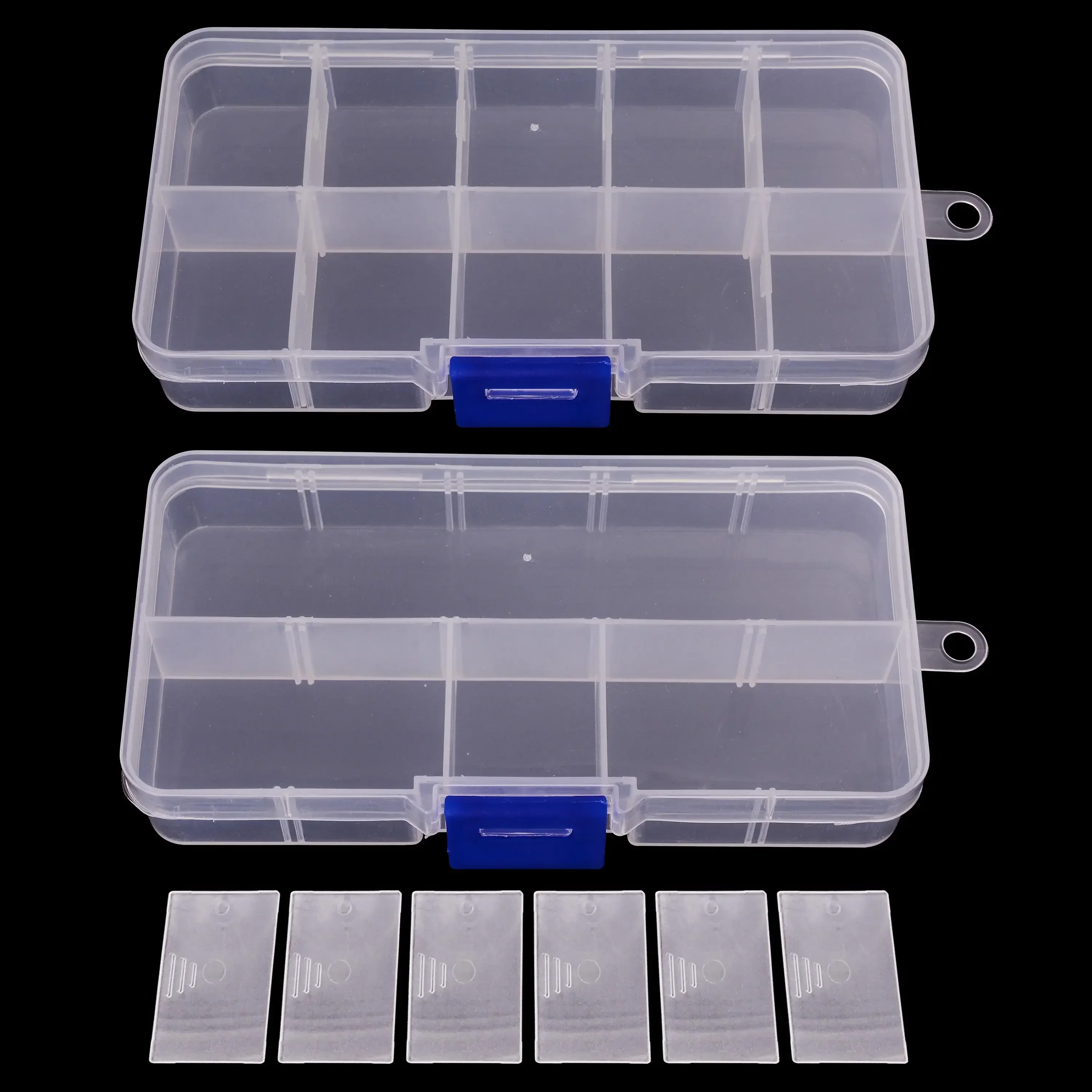 

10 Compartment Mini Case Flying Fishing Tackle Box Fishing Spoon Hook Bait Box Fishing Accessories