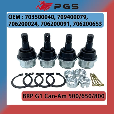 4 PCS Ball Joint สําหรับ Can-Am Bombardier Traxter 500 650 Outlander 650 800 800R Renegade 500 800 703500040 709400079 706200653