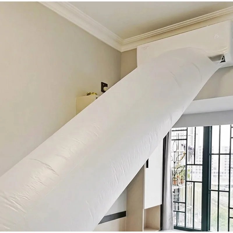 Flexible Air Conditioning Extension Bag Foldable Air Conditioner Cold Air Guiding Blowing Bag Vent Transfer Air Duct Bag