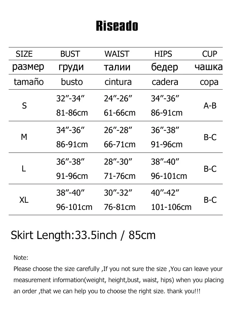 Riseado Vintage Swimwear One Piece Swimsuit with Skirt Plunging Bathing Suit for Women Beachwear Printed Bath Suit