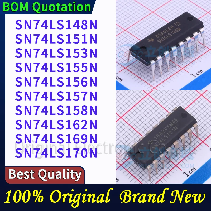

5 шт./лот SN74LS148N SN74LS151N SN74LS153N SN74LS155N SN74LS156N SN74LS157N SN74LS158N SN74LS162N SN74LS169N SN74LS170N