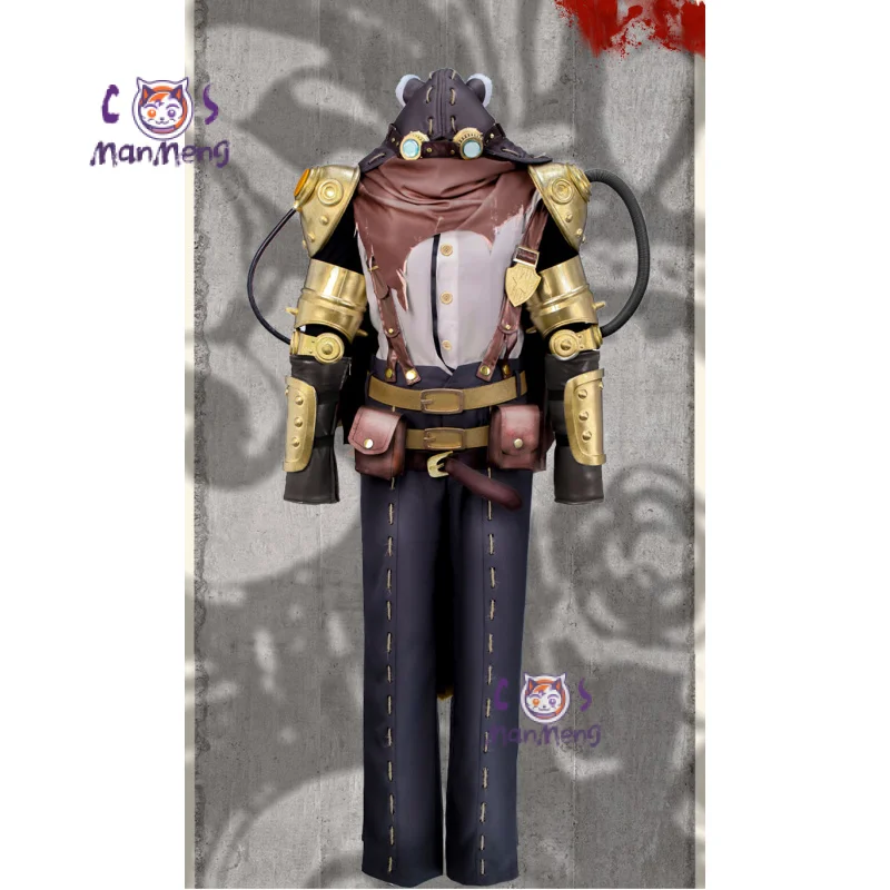 

Naib Subedar Mercenary Identity V Косплей Артилрийский костюм пистолета на Хэллоуин, новая мужская и женская высококачественная униформа, полный комплект