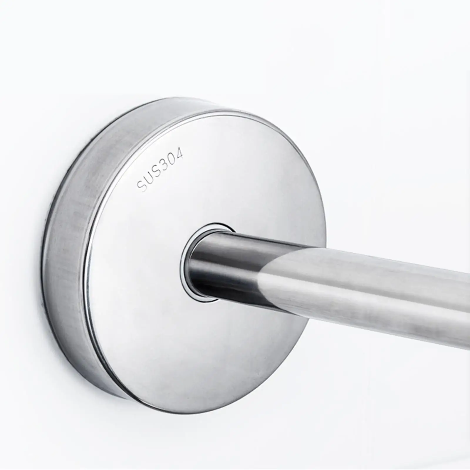 Telescoping Curved Shower Rod Closet Rod for Shower Stall Cloakrooms Bathtub