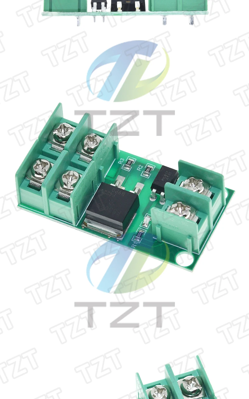 1/3PCS DC 5V-36V Elektronischer Impuls-Trigger-Schalter, Bedienfeld, MOS-FET-Feldeffektmodul-Treiber für LED-Motorpumpe – Detail 6