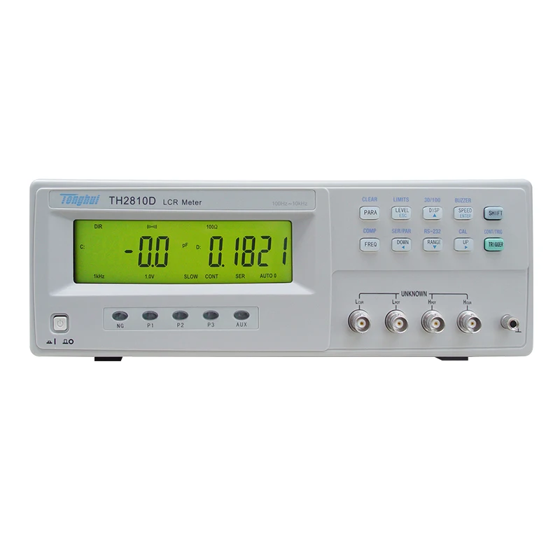 Tonghui TH2810D Digital LCR Meter RCL Bridge for Inductance Resistance TH2811D