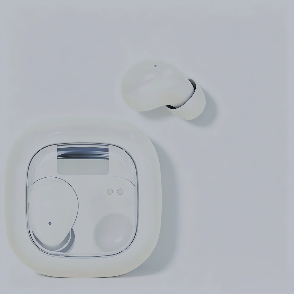 Super Mini Earphones Hidden Bluetooth Earbuds HIFI Stereo Noise