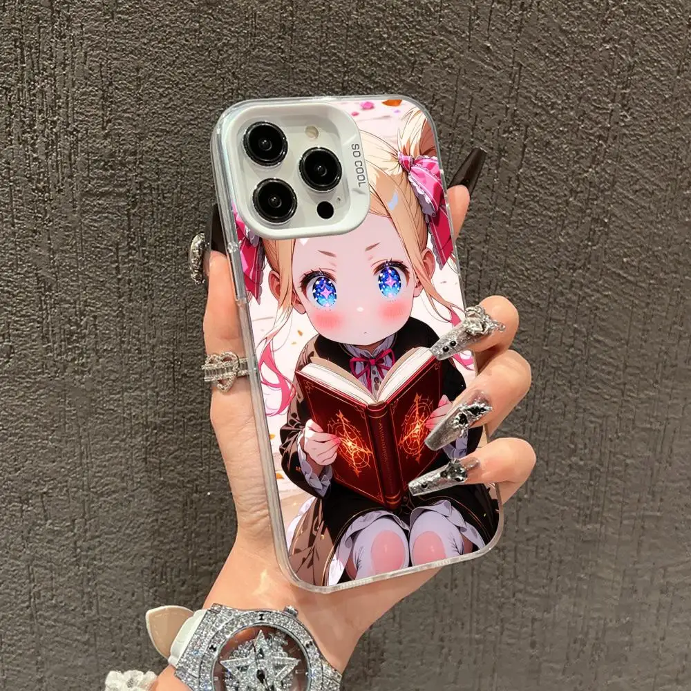 ReZero Beatrice Mobile Phone Case for iPhone 17 16 15 14 13 12 11 X XR XS 8 7 Pro Max Plus Translucent White Cover Pretty Cover