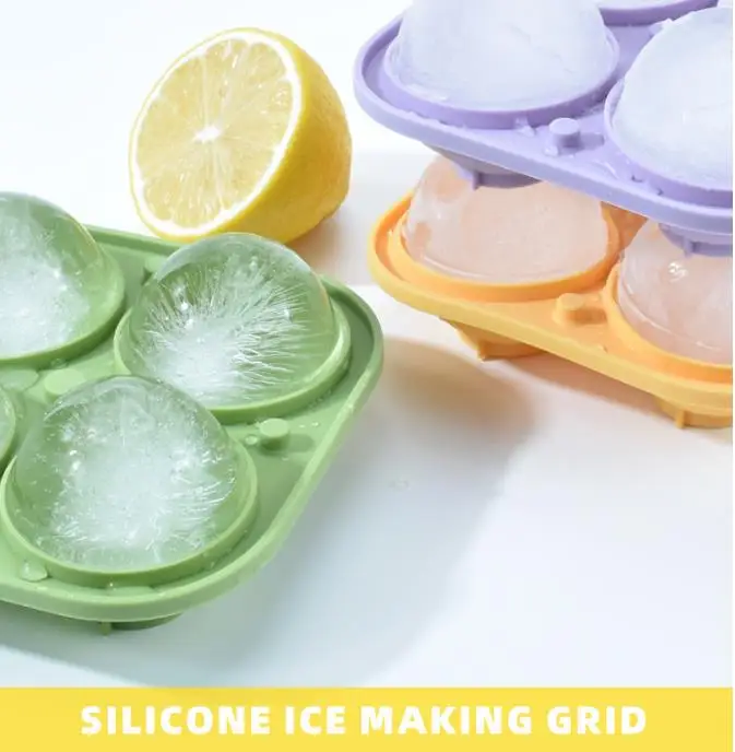 1 Large Silicone Ice Cube Tray Easy Release No Leakage for Whiskey Cocktails Juice Parties Perfect Kitchen Home Bar Accessory