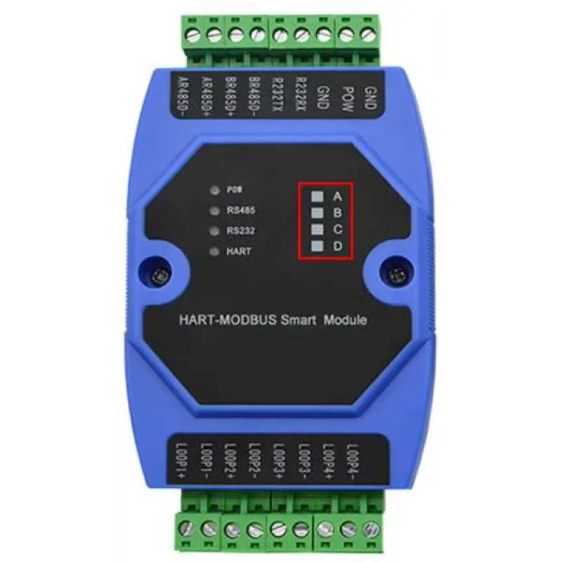 SM100-B HART TO MODBUS SMART COMMUNICATION MODULE RS485 TO 232 HART CONVERTER