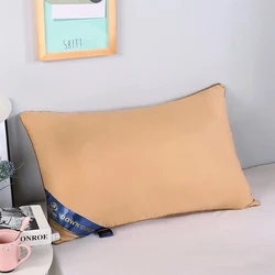 100% Cotton White bounce back pillow solid color soft comfortable Bedroom Bed Sleep pillow 5star hotel home Single Adult Pillow