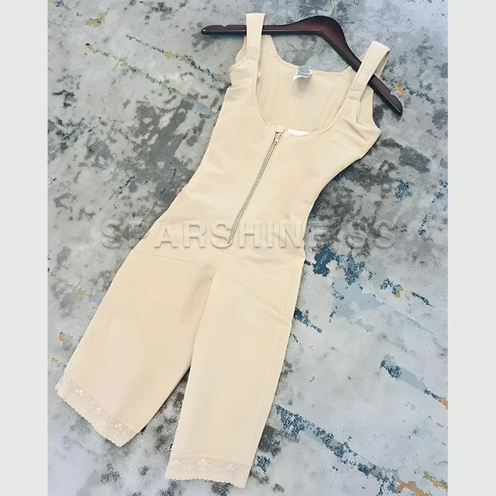 

Shapewear Bodysuit Double Compression Posture-Correcting Corset Sleeveless Tummy-Control Faja Colombianas Shaping Wear for Women