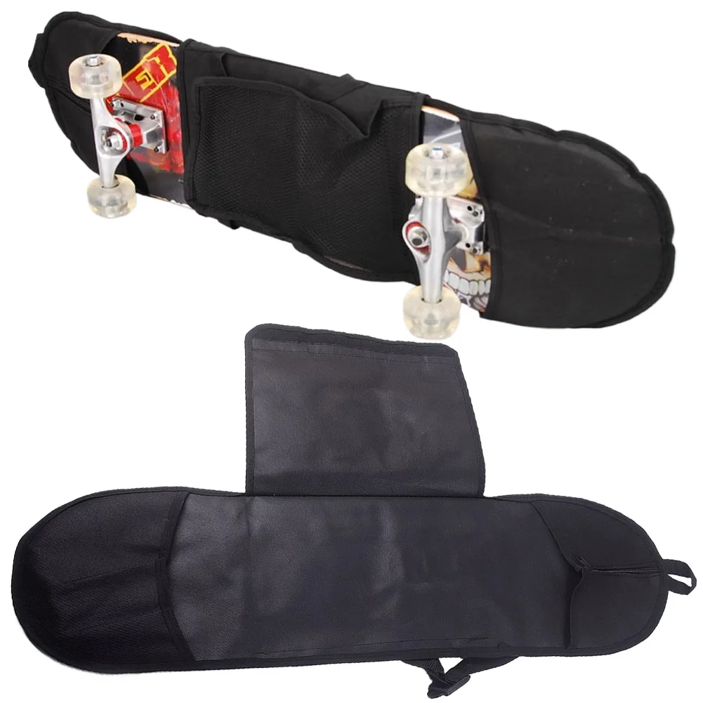 حقيبة حمل لوح التزلج مقاومة للماء وغطاء تخزين سكوتر وحزام قابل للتعديل وحقيبة ظهر Longboard