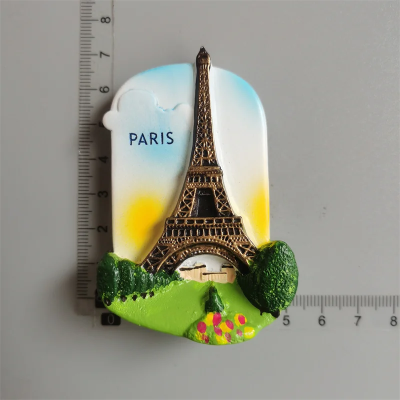 Paris Frankreich Tourist Souvenir Kühlschrankmagnete Eiffelturm Französische magnetische Aufkleber Annecy Dekoration auf dem Kühlschrank Reisegeschenke – Detail 35