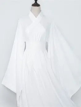 Donna Uomo Bianco Nero Top Gonna Abito Intimo Antico Pantaloni per la casa Abiti per dormire Abbigliamento tradizionale cinese Hanfu