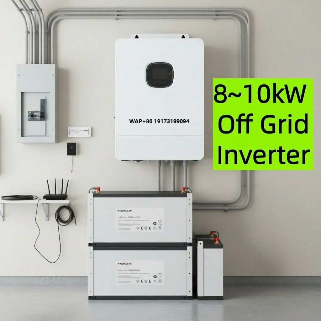 Hot Selling 8kw 10kW US Off-grid Inverter Pure Sine Wave for Home Use