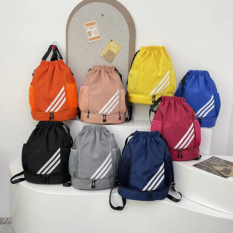 

New Short Distance Luggage Bag Fashionable High-quality Independent Shoe Compartment Storage Bag Outdoor Sports Drawstring Bag