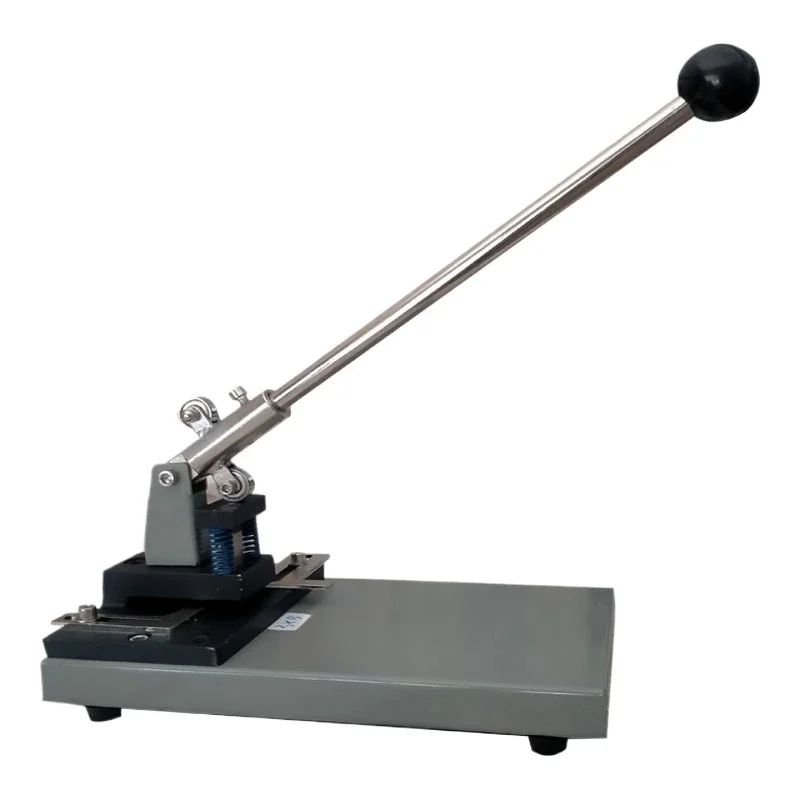 

Portable punching machine 1mm PVC work permit exhibition certificate, round hole flat hole all-in-one machine