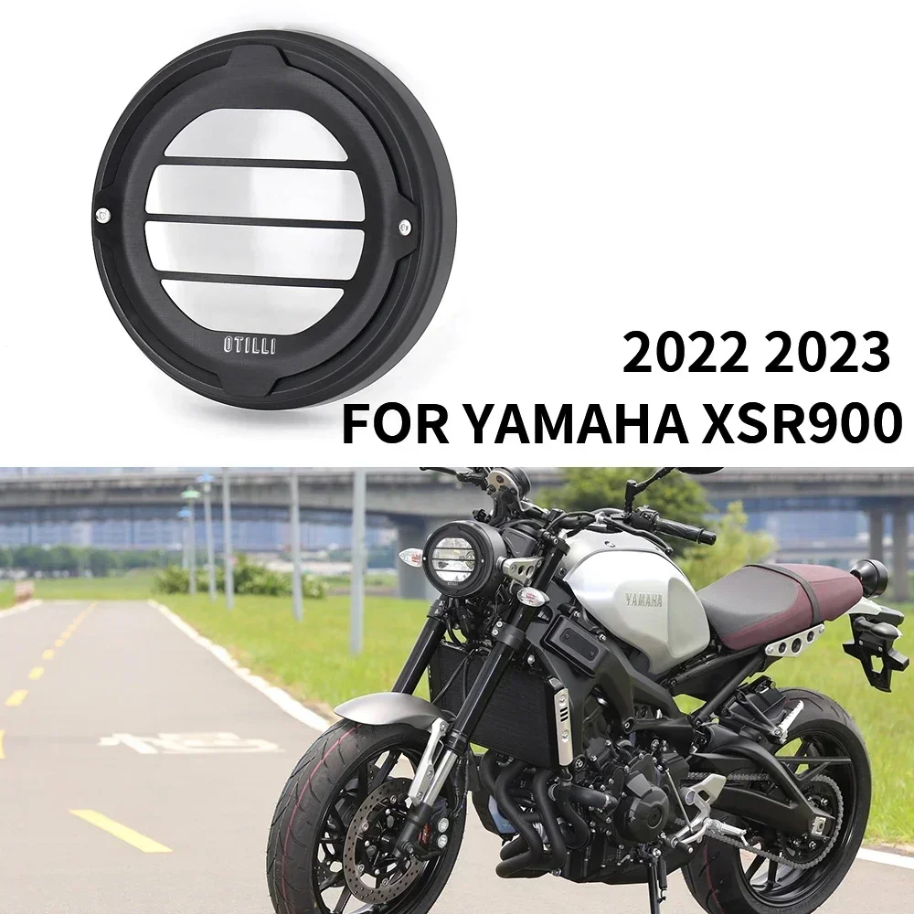 New Matte Black Front Headlight Grille Cover Protector Motorcycle Accessories For YAMAHA XSR900 XSR 900 xsr900 2022 2023