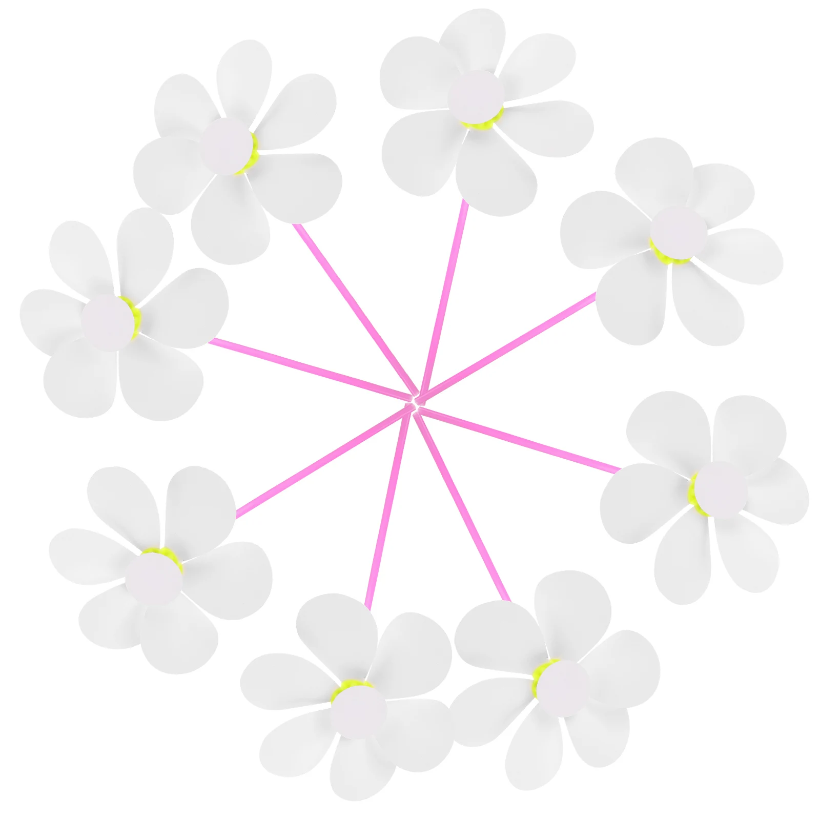 

10 Pcs Windmill Coloring DIY Kindergarten Decorations Kids Toy Outdoor Toys Handmade Materials Pinwheels for Plastic
