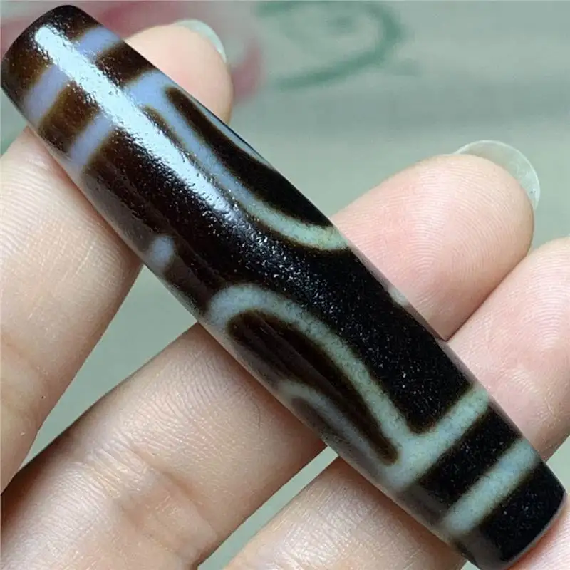 Thing One Picture Natural Agate Genuine Ancient High Oil Jadified Aquarius Dzi Pendant Clavicle Crafts Ornament - Image 2
