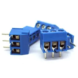 5x Bloque Terminal Clema Conexion 3 pines PCB - SCREW TERMINAL BLOCK  3 pins