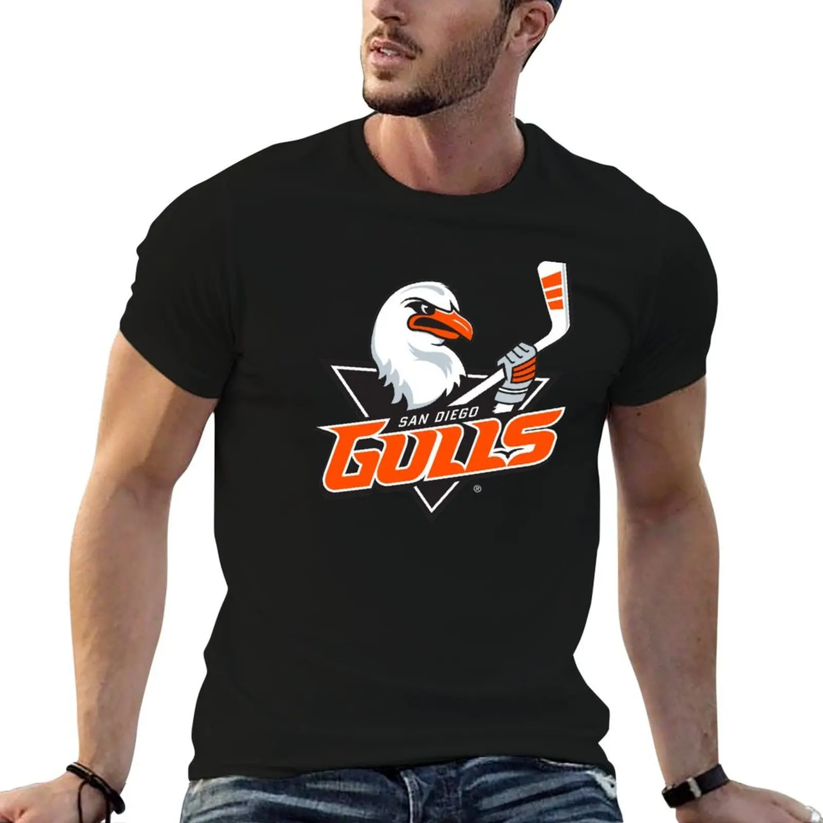 

Gulls, San Diego T-Shirt man t shirts for men casual t shirts cotton 100% man graphic t shirt T-shirt