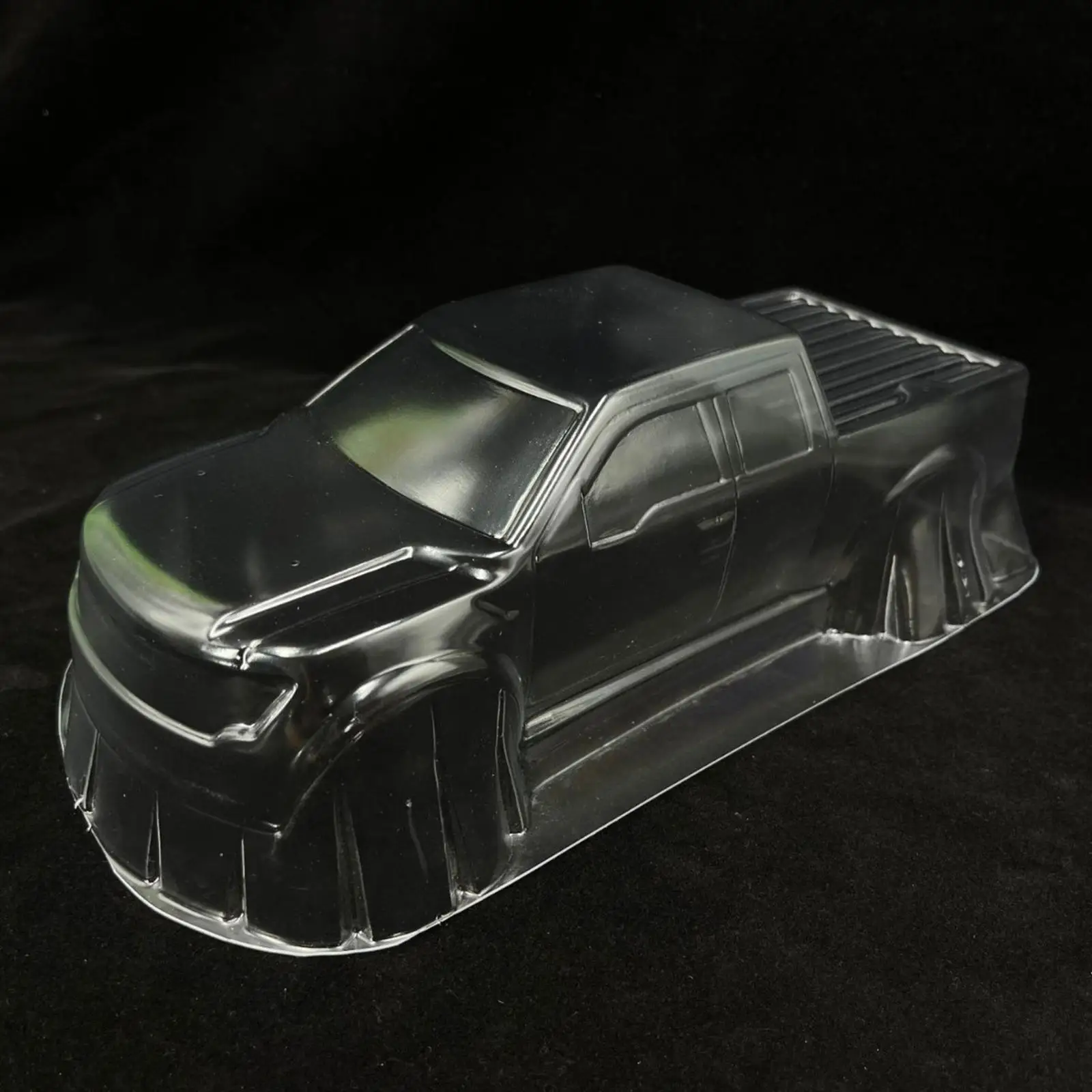 1/16 RC Monster Truck Body Shell 165-170mm Wheelbase Unpainted Body Shell Housing Clear