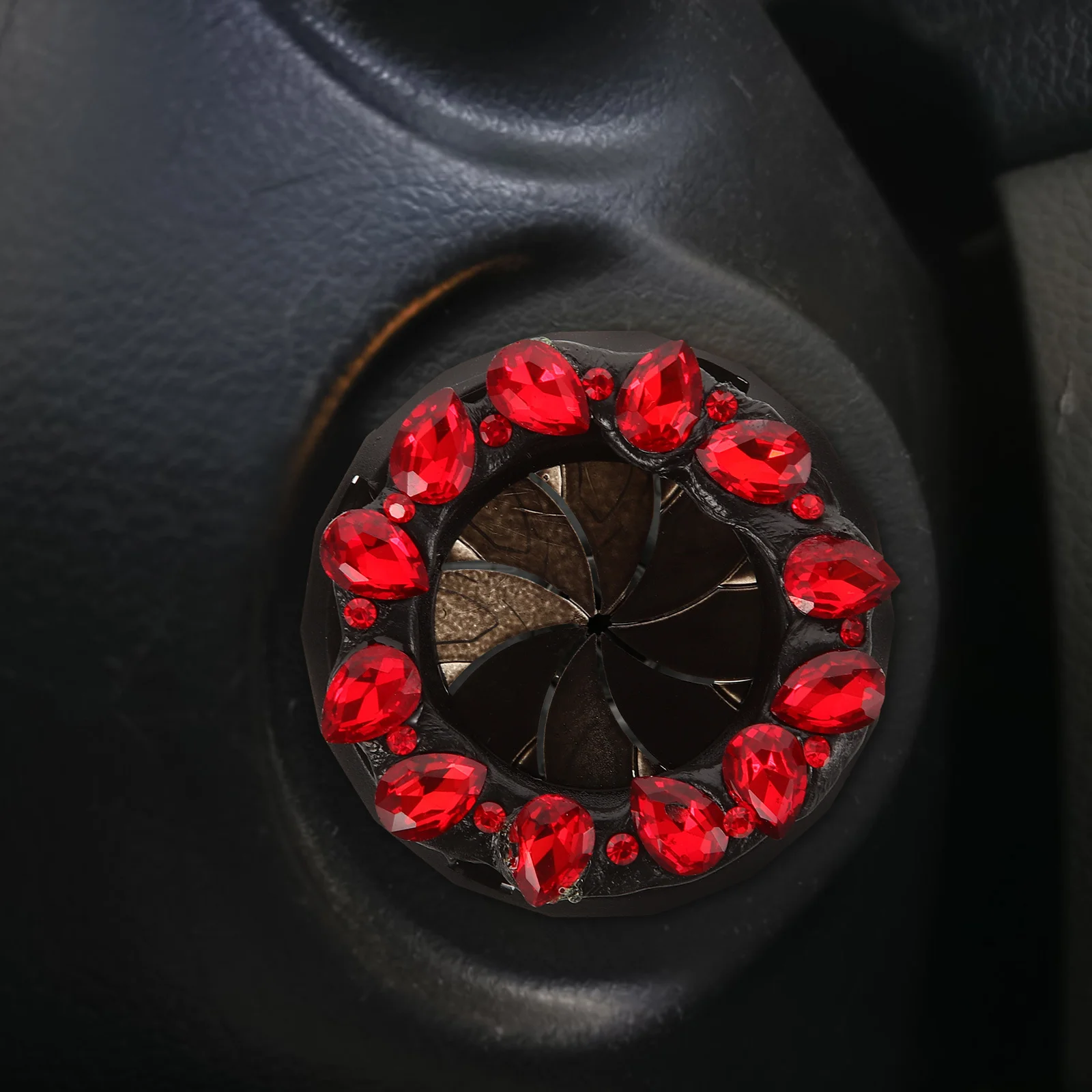 

Car Engine Start Button Bling Cover Diamond Push Start Ignition Protector Decorative Car Interior Accessories Ignition Cover