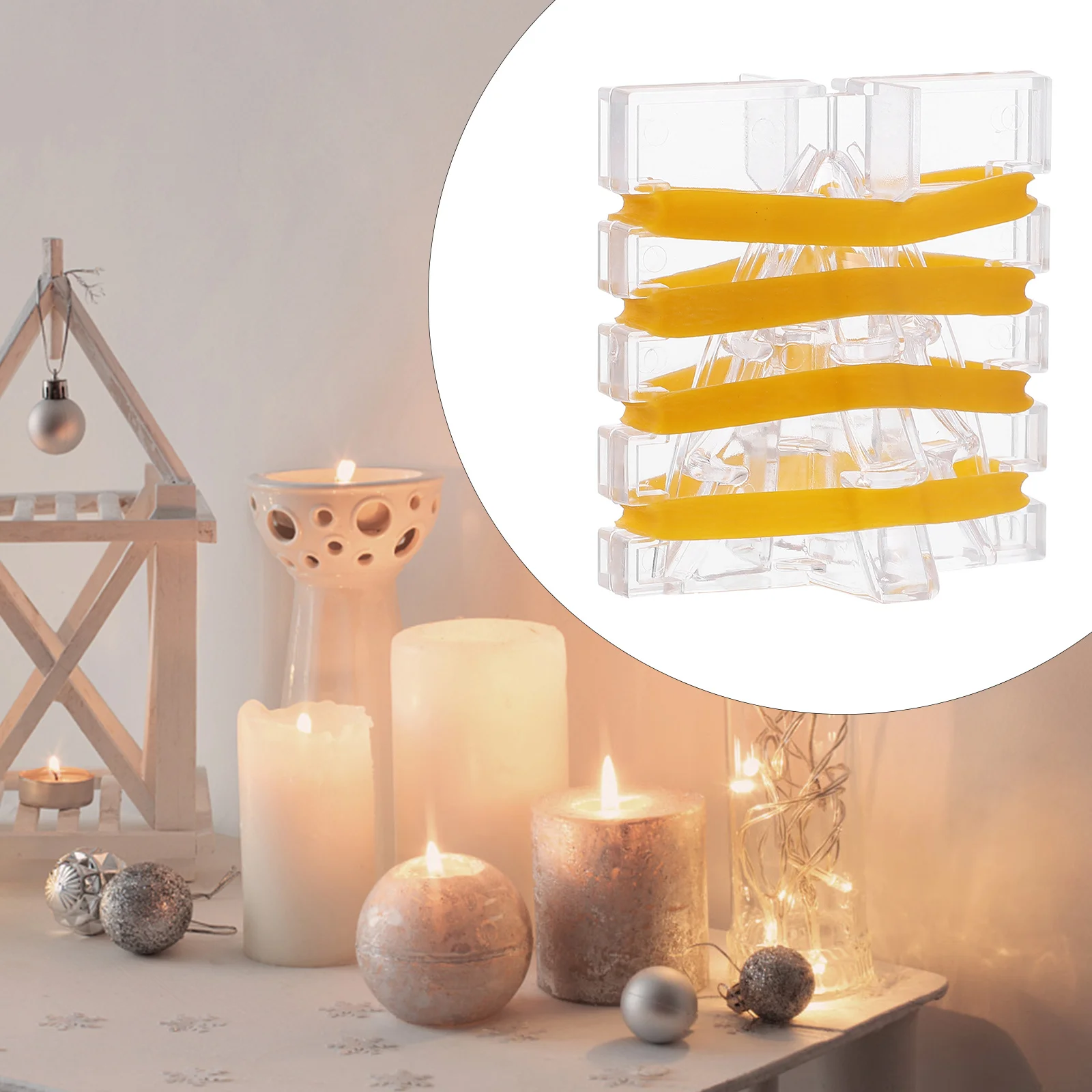 

Форма для рукоделия на Рождество: пластиковая форма в форме креста для создания изделий из эпоксидной смолы, отличная идея для подарка, многоразовая, безопасная