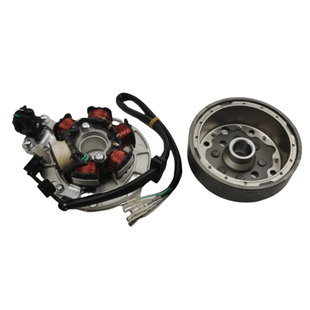 Replacement Engine Ignition For Magneto Stator Coil with Flywheel Kit for Lifan 140/140cc 1P55FMJ Smooth Performance