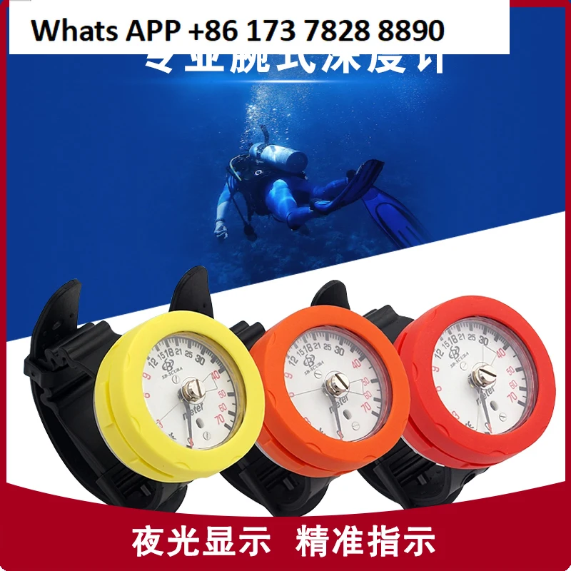 

Diving Bowl Depth Gauge Depth Gauge Hand Wearing Diving Instrument Diving Supplies