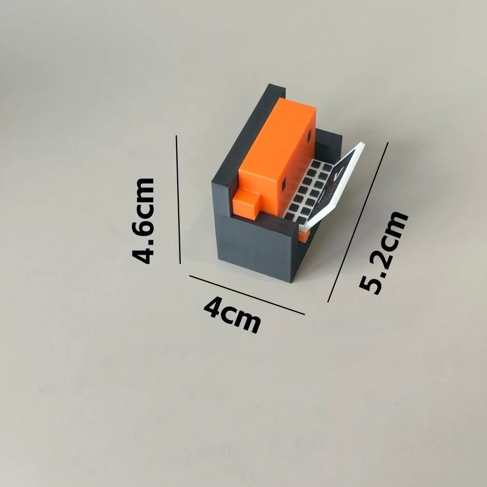 Cute Desktop Partner 3D Printed Claude Code AI Desktop Ornaments Creative Small Items for Programmers Adult Toys