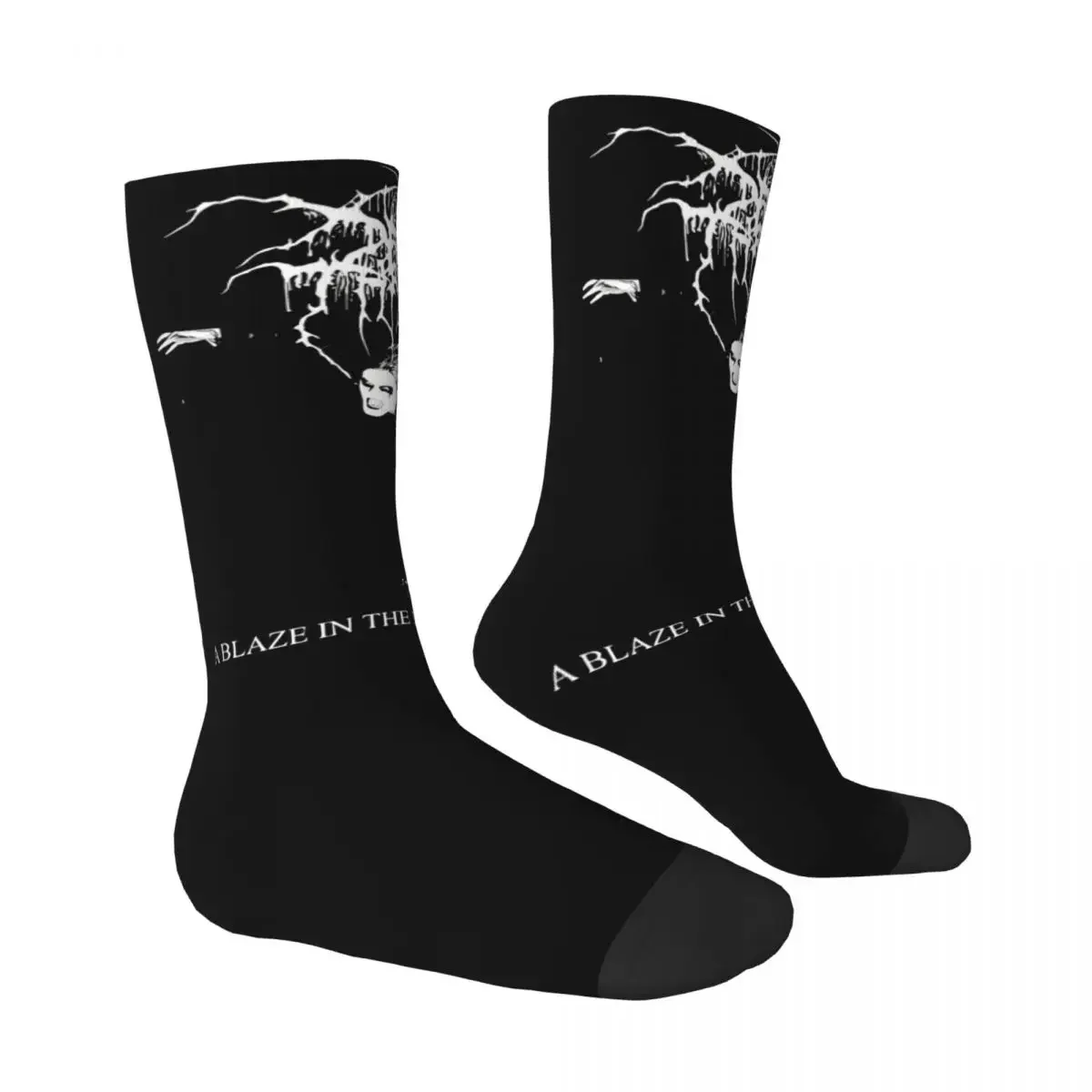 Darkthrone Transilvanian Hunger Stockings Design Trendy Socks Autumn Anti Sweat Socks Men Climbing Medium Soft Socks