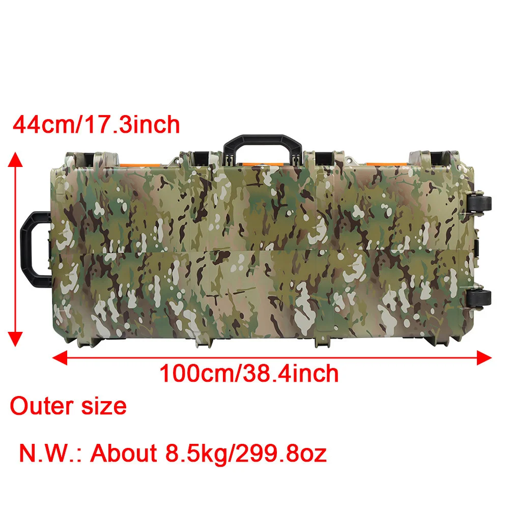 Tactical Camo Storm Rifle Shotgun Gun Case 39\