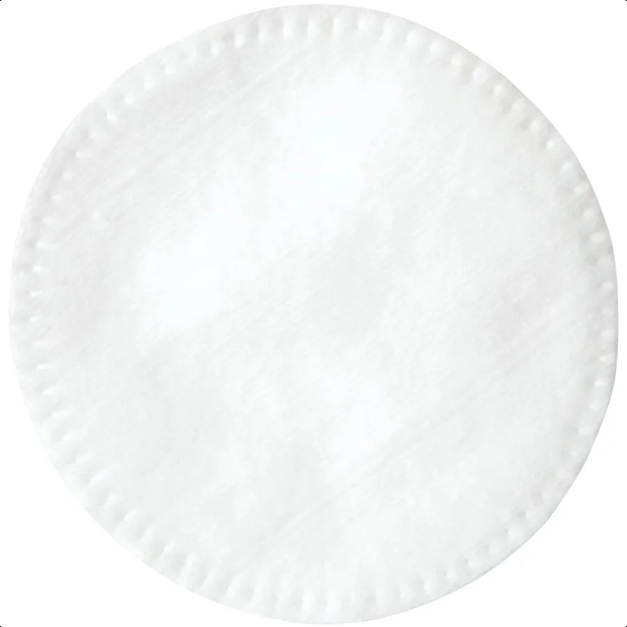 ForPro Pure Natural Stitched Cotton Rounds for Face 400Count 100 Pure Cotton Makeup Remover Pads Hypoallergenic LintFree Vegan