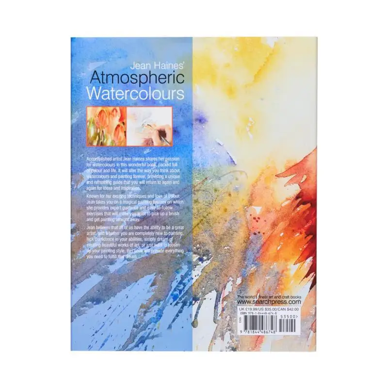 Jean Haines Atmospheric Watercolours  Painting With Freedom Expression And Style Jean Haines Search Press 9781844486748 Book