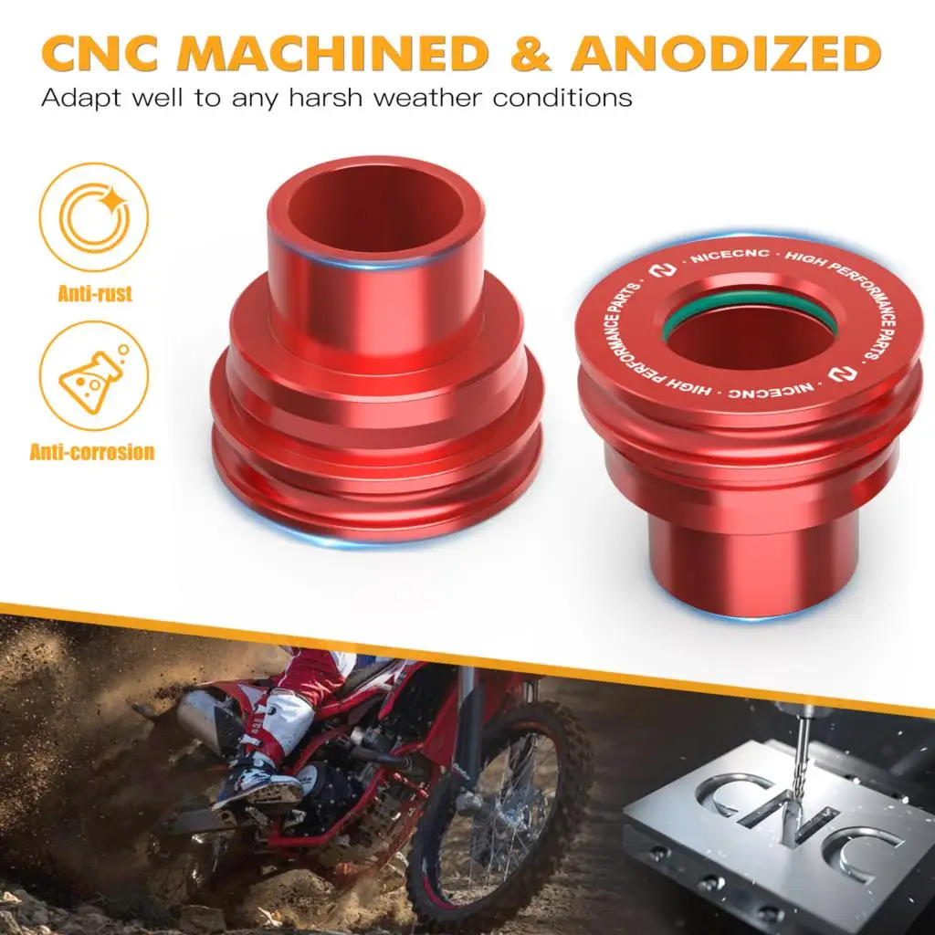 NICECNC Radnabenkragen für Beta RR 300 2013-2024 – Vorder- und Hinterrad-Distanzscheiben für RR 125, RR 250, RR 350, RR 390, RR 450, RR 498, 500, RR-S 350, 450 – Detail 6