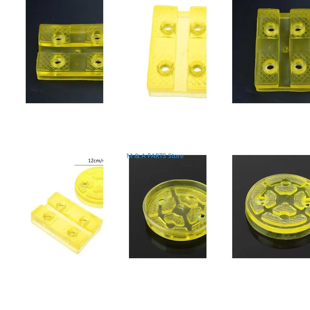 U1JF Heavy Duty Round Lift Pads Car Round Replacement Rubber Pads For Car Lifts