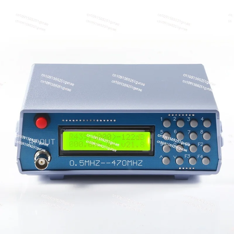 0.5M-470M RF Signal Source Generator Instrument Tester for FM Radio Intercom Debugging