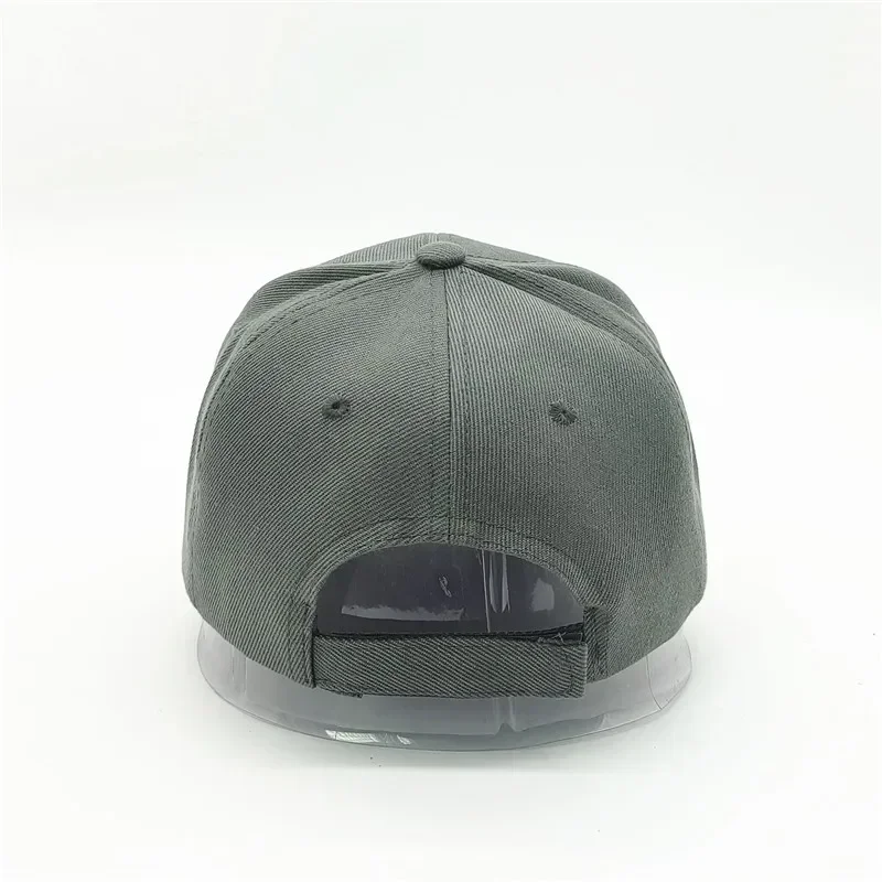 Adult solid acrylic baseball cap Curved visor hats Men women casual plain trucker cap Adjustable sun hats casquette Dad hats