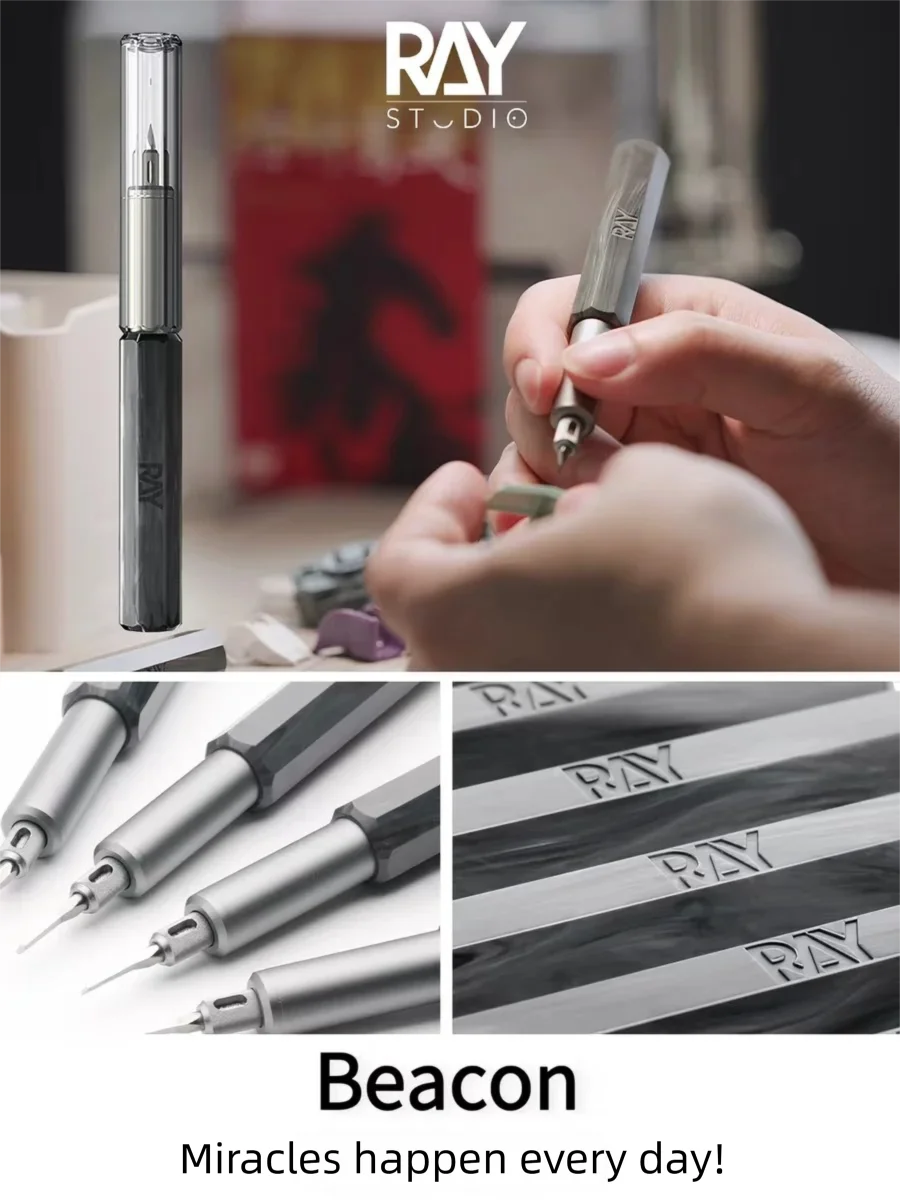 

Ray 0.075mm~2.500mm BEACON Model Chisel Scoring Knife Masking Cutting for Model Building Hobby Knife