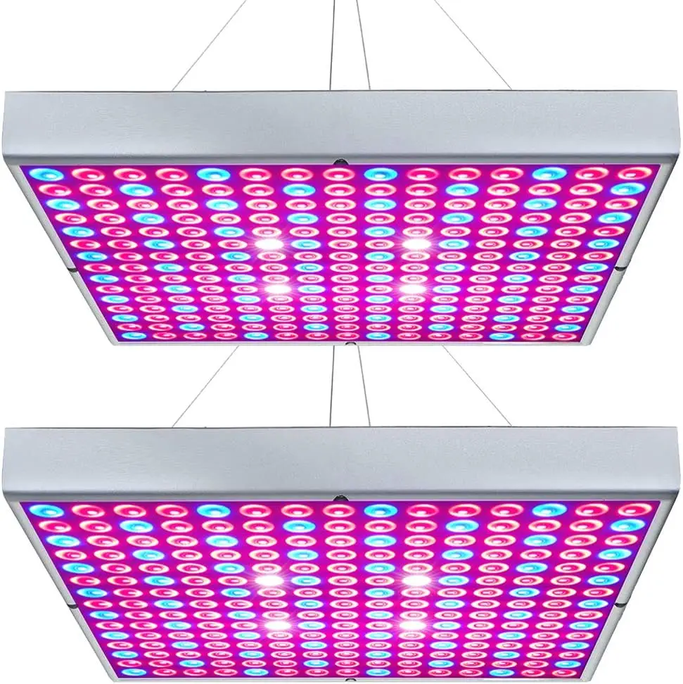 

225 LED Full Spectrum Grow Light Panel for Indoor Plants, Vegetables, Flowers (2 Pack)