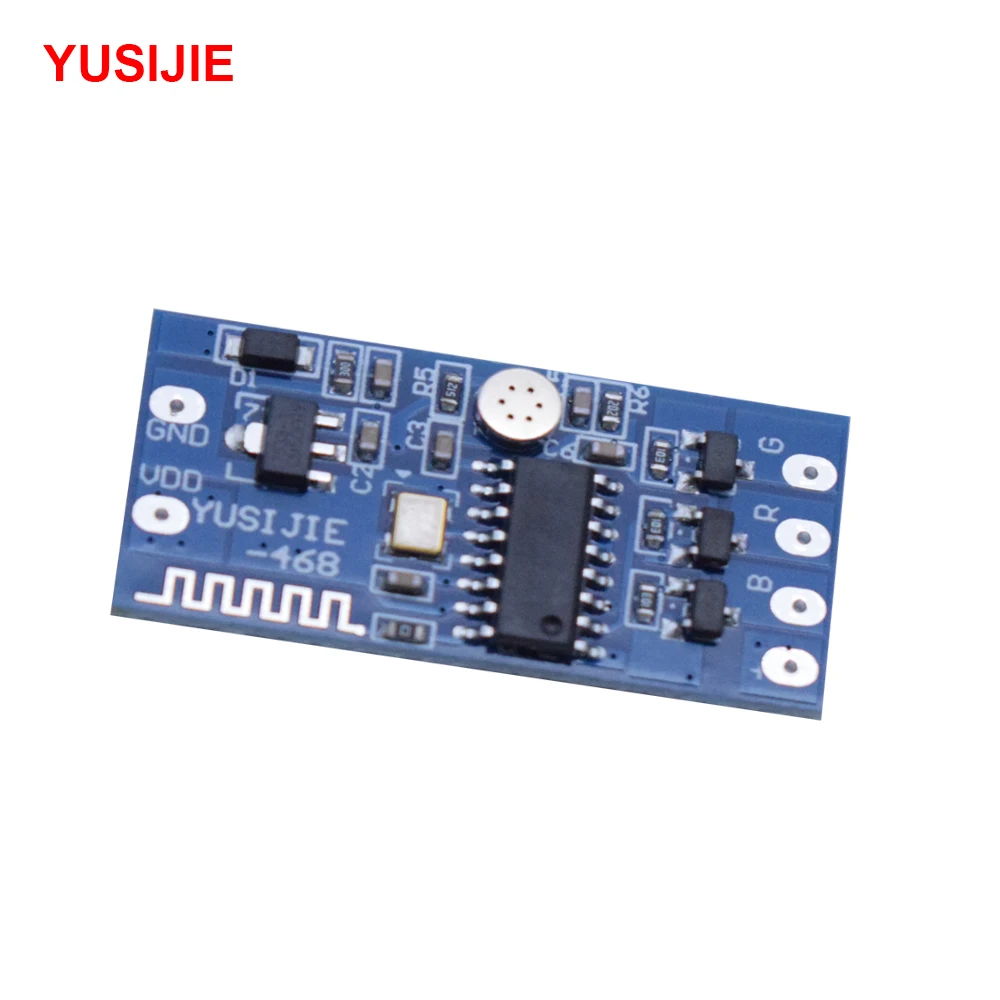 YSJ-468 RGB colorful light with changing color ambient light change flashing module Mobile Bluetooth control