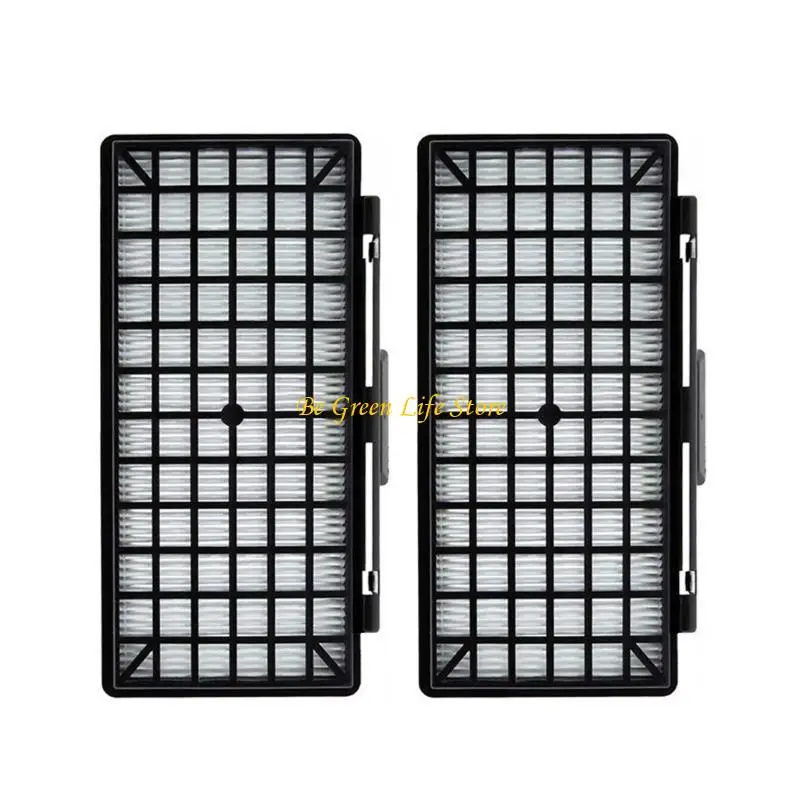 M7DF 2PCS مرشحات عالية الكفاءة مرشحات نظافة الفراغ مجموعة استبدال مرشح استبدال مناسبة ل BBZ154HF VZ154HFB