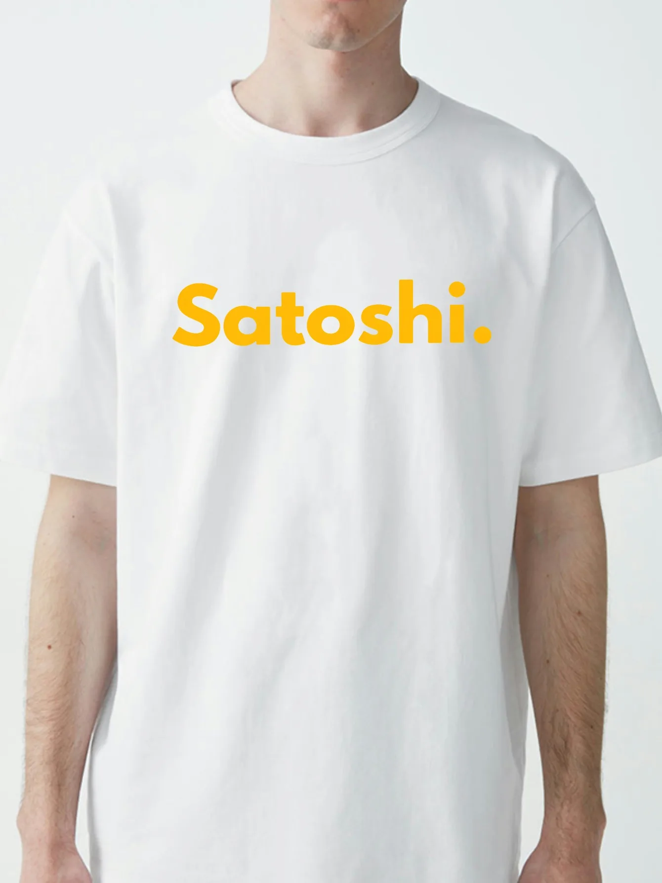 Funny Blockchain Bitcoin Satoshi Graphic T-Shirt Men Summer Cotton Streetwear Short Sleeve Birthday Gift Tee