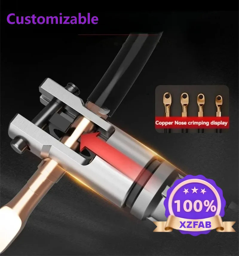 Factory Direct 2026 Rechargeable Hydraulic Pliers Electric Hydraulic Crimping Charging Crimping Tool Crimping Plier Cable Cutter
