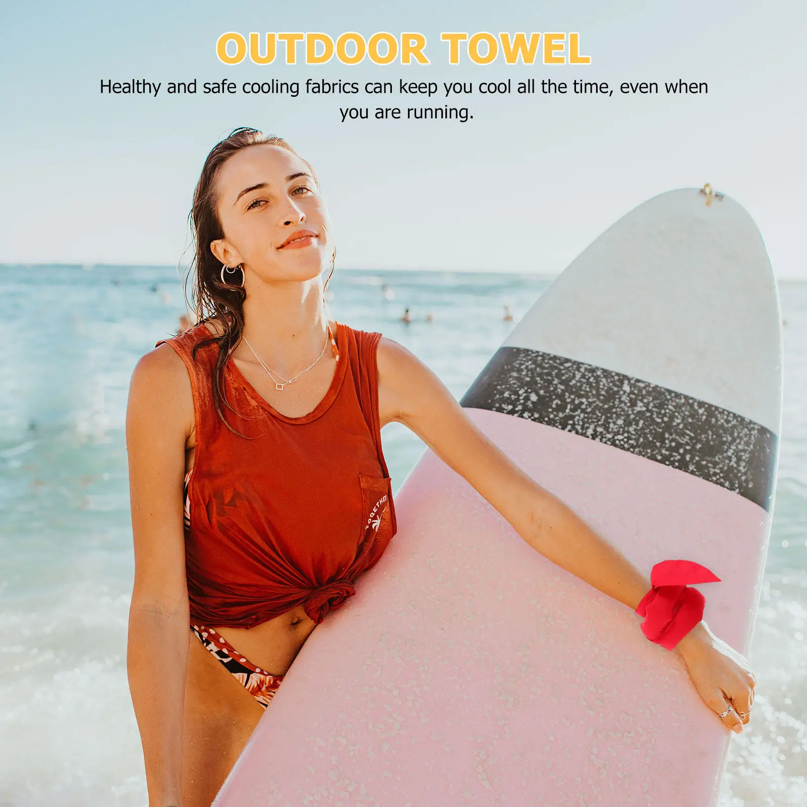 

Набор из 9 охлаждающих шарфов-полотенец: быстросохнущие, дышащие, впитывающие пот, для спорта, бега, фитнеса, кемпинга, туризма, йоги