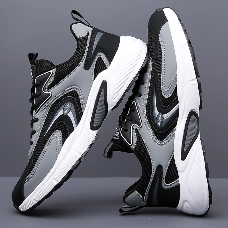

High Quality Sport Casual Sneakers Men Breathable Running Shoes Men's Trainer Basketball Shoes Male Platform Social Sneakers Man